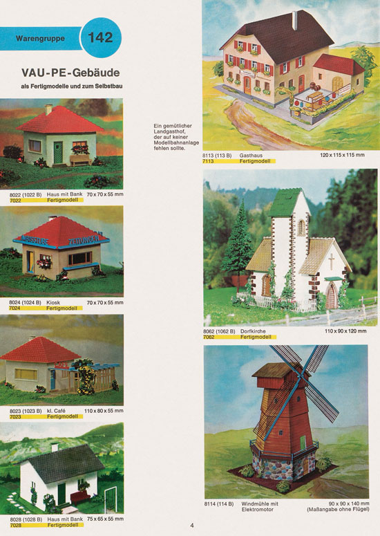 Seite 6 Vau-Pe Katalog 1973