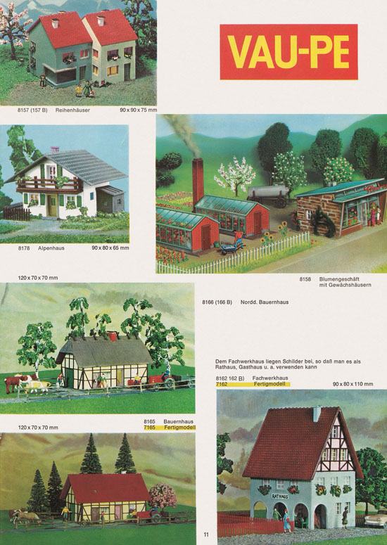 Seite 13 Vau-Pe Katalog 1973