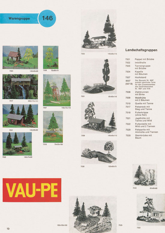 Vau-Pe Katalog 1973