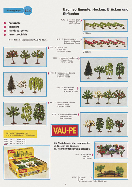 Seite 3 Vau-Pe Katalog 1980