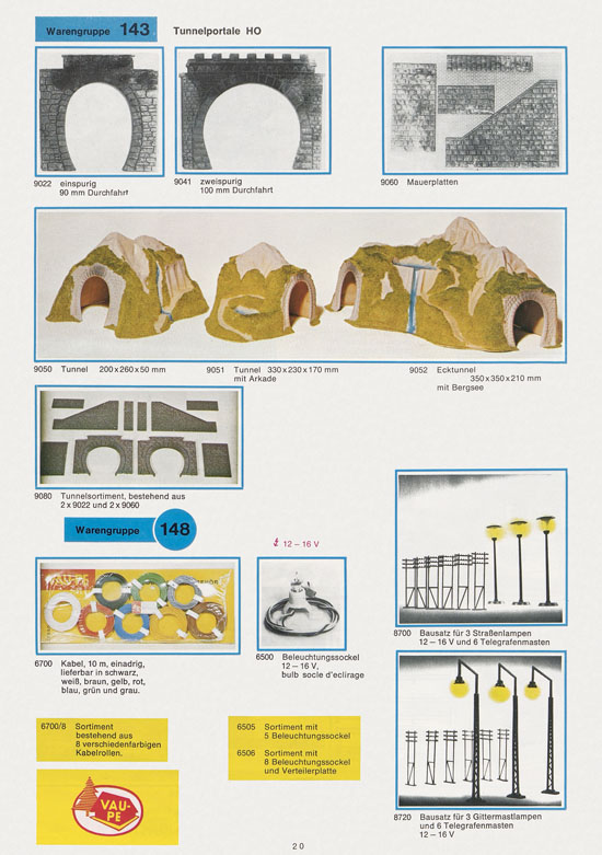 Seite 20 Vau-Pe Katalog 1980