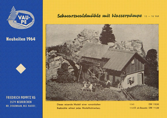 Vau-Pe Neuheiten Prospekt 1964