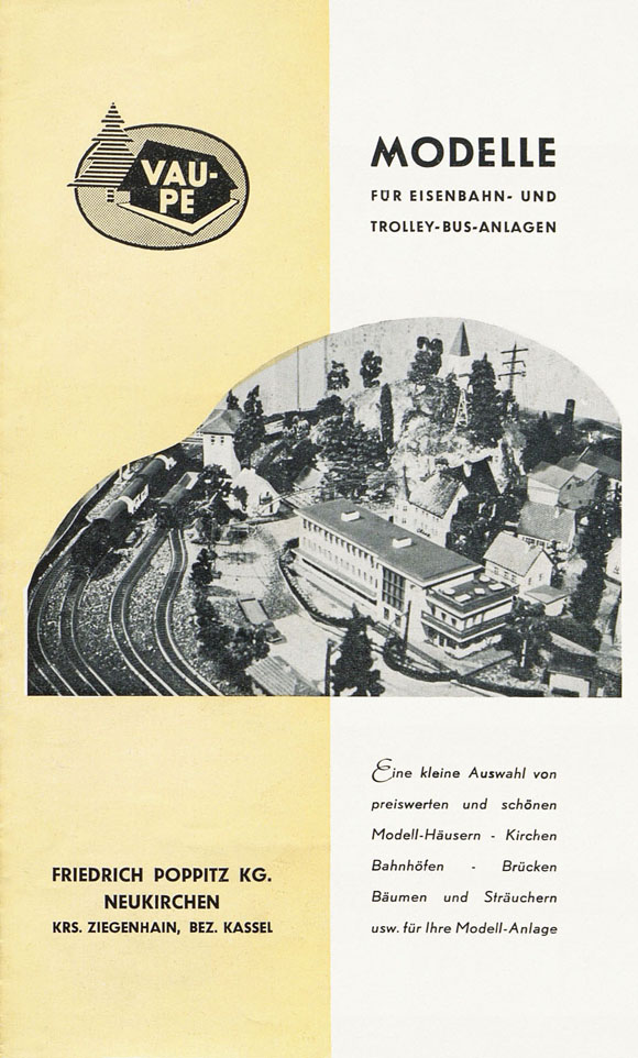 Vau-Pe Modelle Prospekt 1957