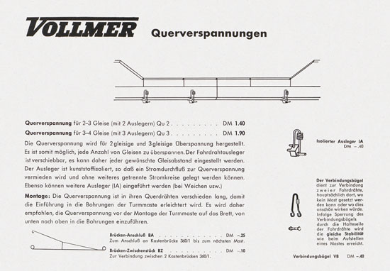 Vollmer Katalog 1954