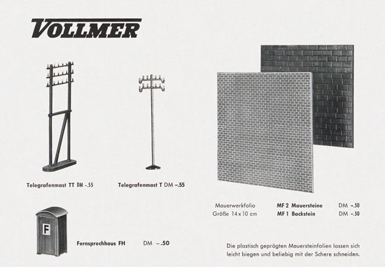 Vollmer Katalog 1954