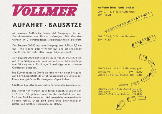 Seite 3 Vollmer Katalog 1956