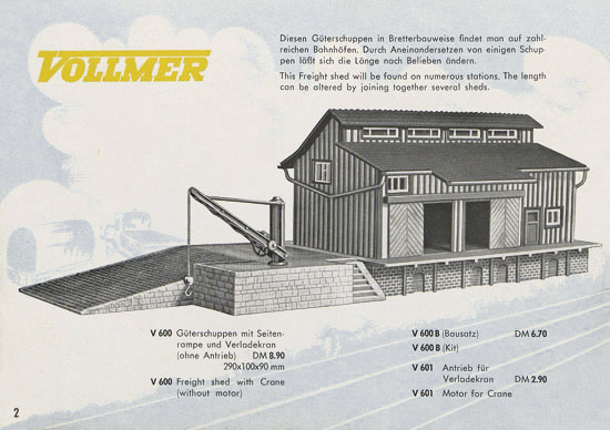 Seite 2 Vollmer Katalog 1958