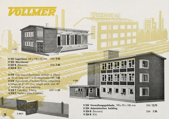 Vollmer Katalog 1958