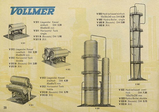 Seite 20 Vollmer Katalog 1958