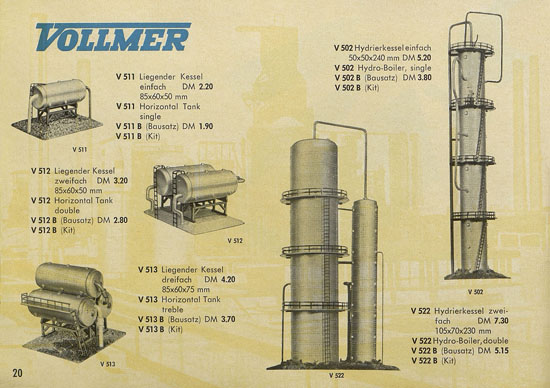 Vollmer Katalog 1958