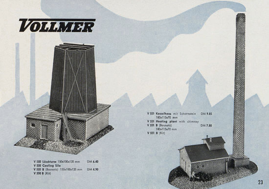 Vollmer Katalog 1958