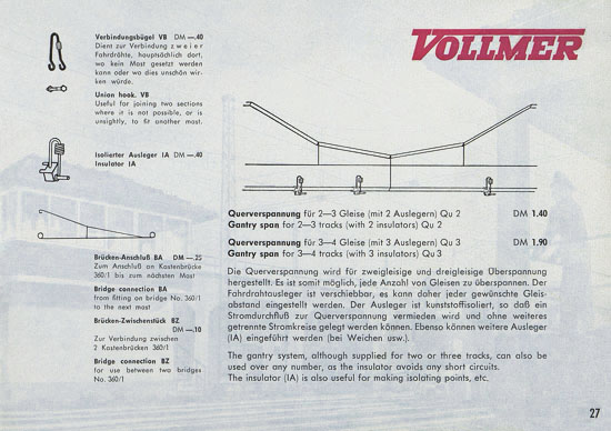 Seite 27 Vollmer Katalog 1958