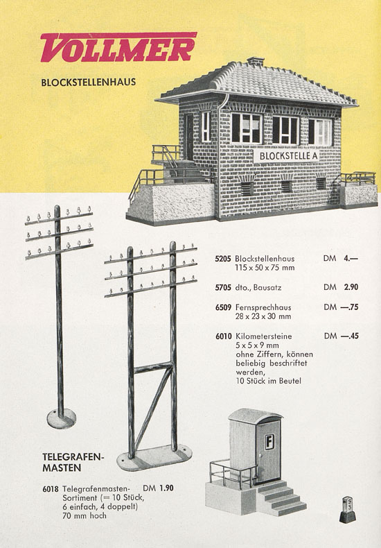 Seite 10 Vollmer Katalog 1960