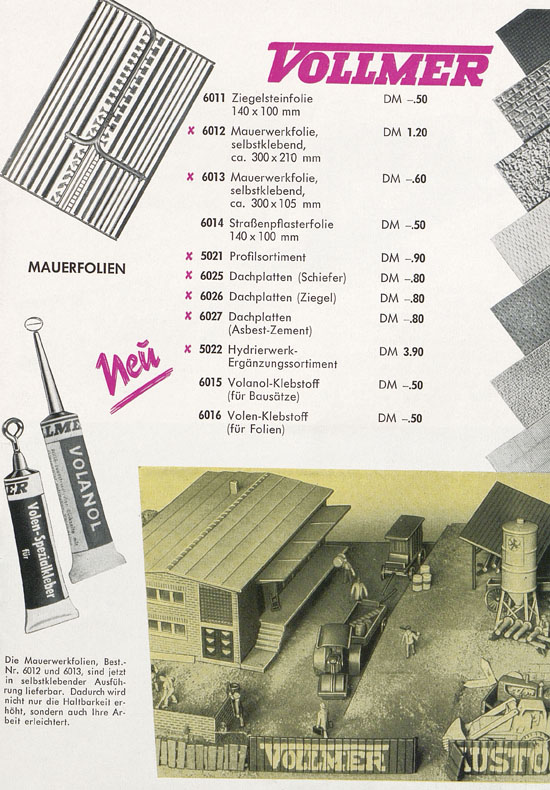 Vollmer Katalog 1960