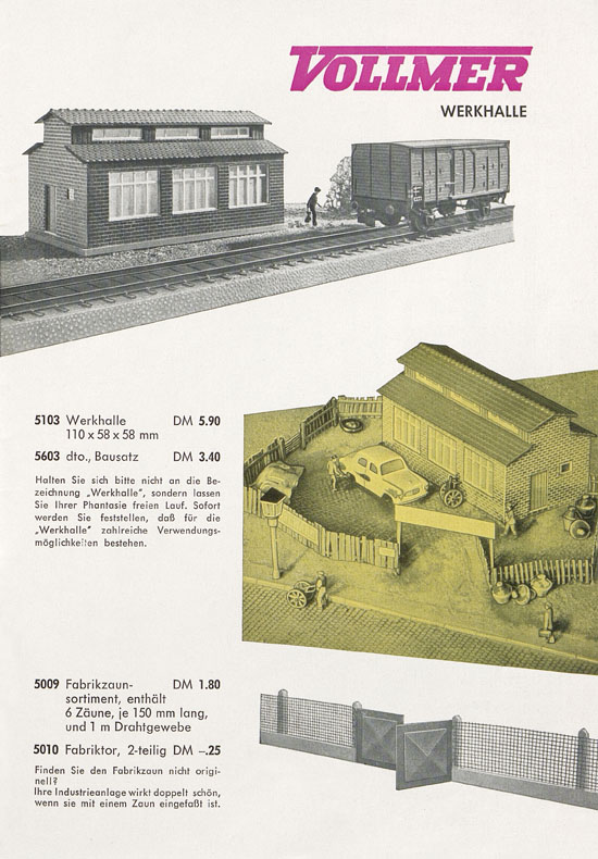 Seite 23 Vollmer Katalog 1960
