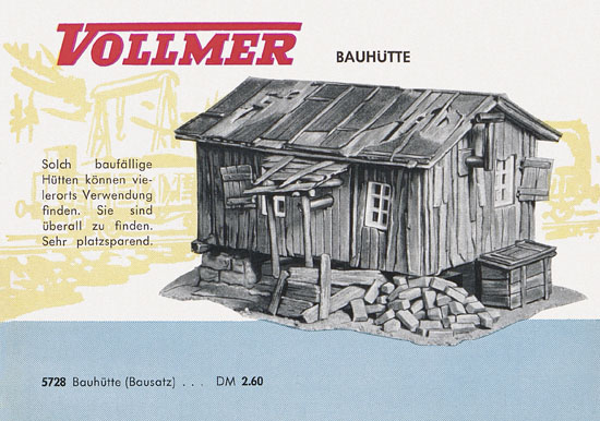 Seite 3 Vollmer Neuheiten 1960