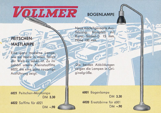 Vollmer Neuheiten 1960