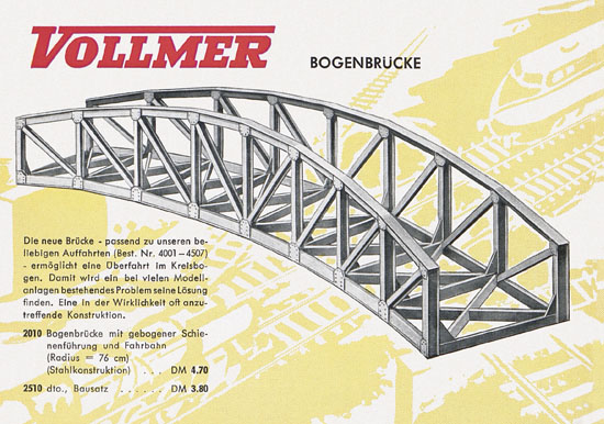 Seite 5 Vollmer Neuheiten 1960