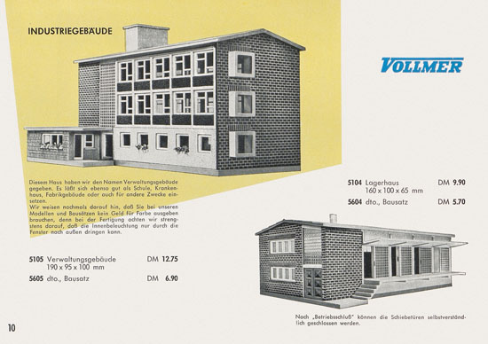 Vollmer Katalog 1961-1962