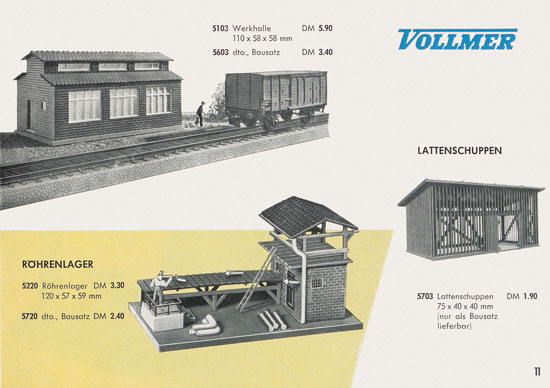 Vollmer Katalog 1961-1962