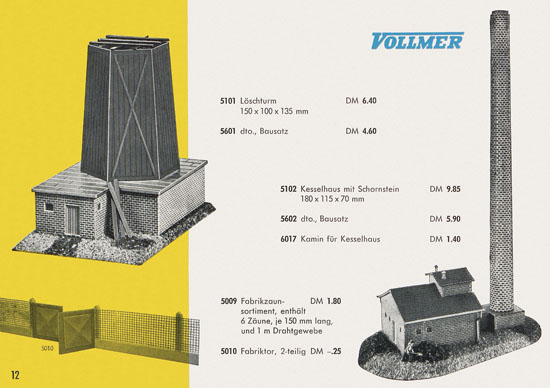 Vollmer Katalog 1961-1962