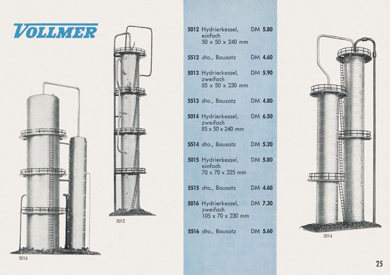 Vollmer Katalog 1961-1962