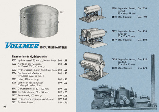 Vollmer Katalog 1961-1962