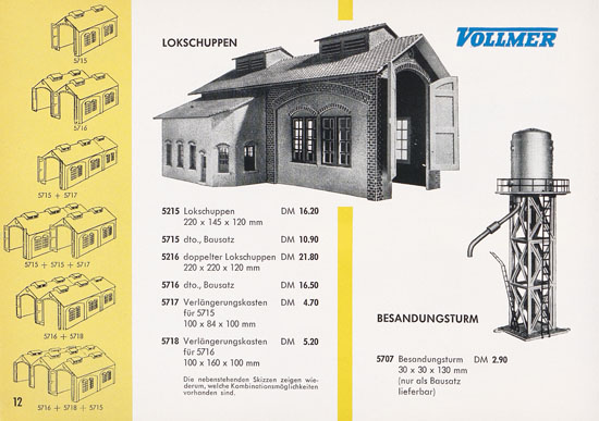 Seite 12 Vollmer Katalog 1962-1963