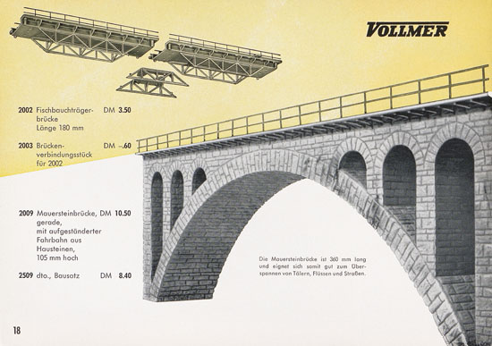 Seite 18 Vollmer Katalog 1962-1963