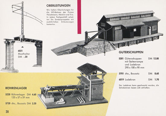 Seite 20 Vollmer Katalog 1962-1963