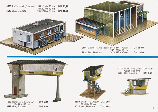 Seite 3 Vollmer Katalog 1964-1965