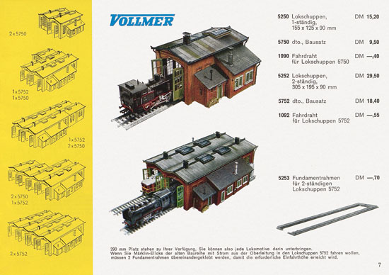 Seite 7 Vollmer Katalog 1964-1965