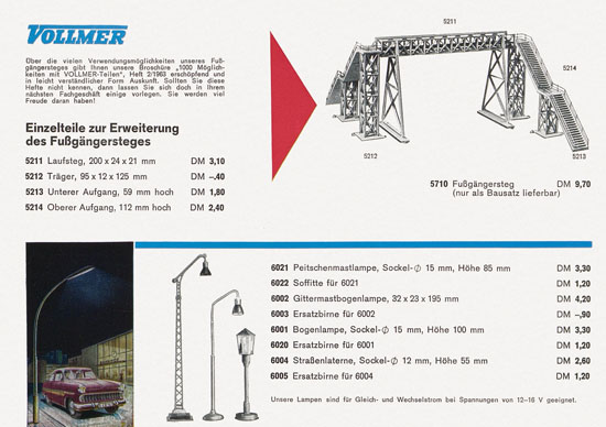Seite 10 Vollmer Katalog 1964-1965