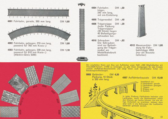 Seite 21 Vollmer Katalog 1964-1965