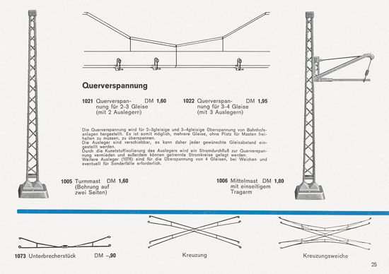 Seite 25 Vollmer Katalog 1964-1965