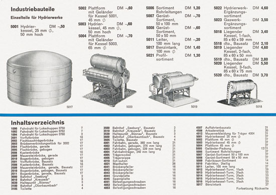 Seite 27 Vollmer Katalog 1964-1965