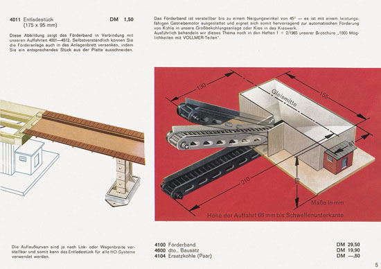 Seite 5 Vollmer Katalog 1965-1966