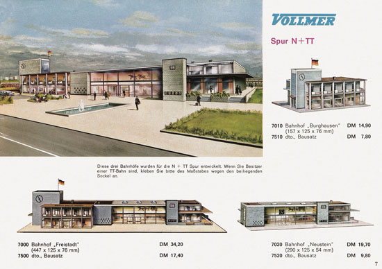 Seite 7 Vollmer Katalog 1965-1966