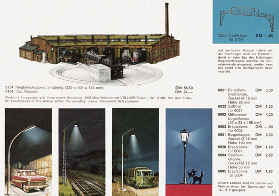 Seite 13 Vollmer Katalog 1965-1966