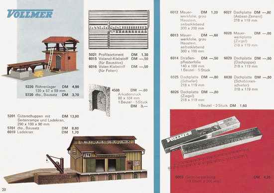 Seite 20 Vollmer Katalog 1965-1966