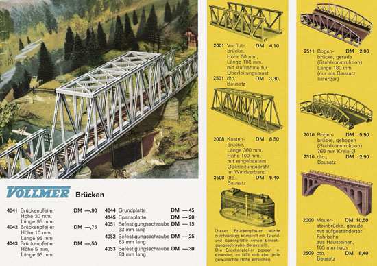 Seite 25 Vollmer Katalog 1965-1966