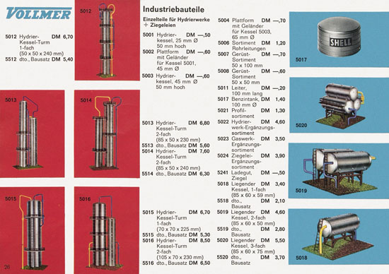 Seite 26 Vollmer Katalog 1965-1966