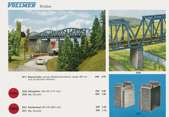 Seite 5 Vollmer Katalog 1966-1967