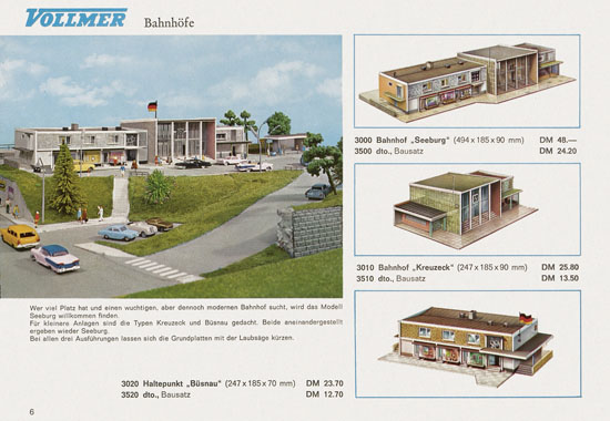 Seite 6 Vollmer Katalog 1966-1967