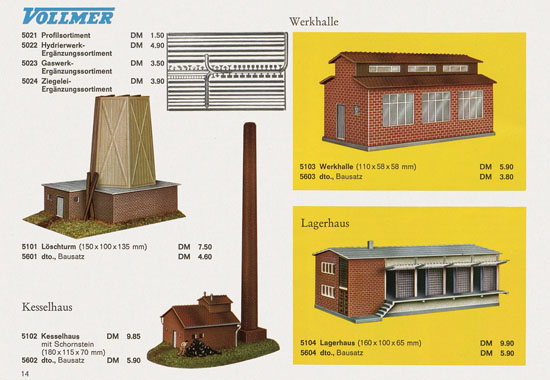 Seite 14 Vollmer Katalog 1966-1967