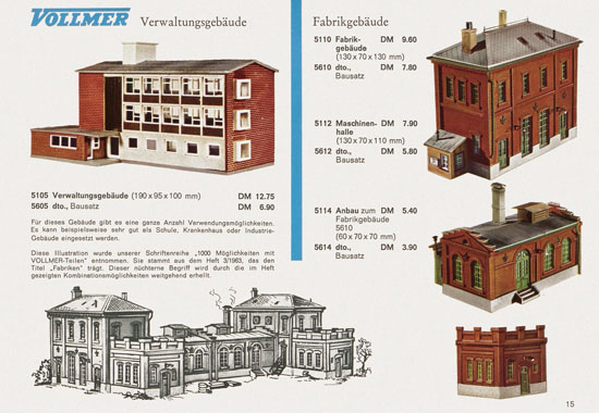 Seite 15 Vollmer Katalog 1966-1967