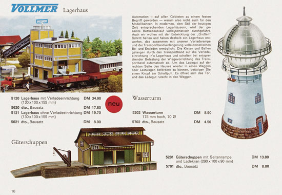 Seite 16 Vollmer Katalog 1966-1967