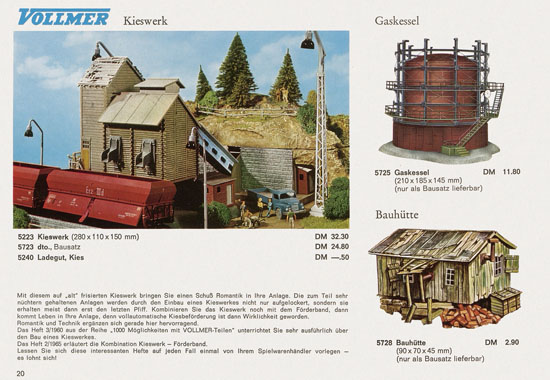 Seite 20 Vollmer Katalog 1966-1967