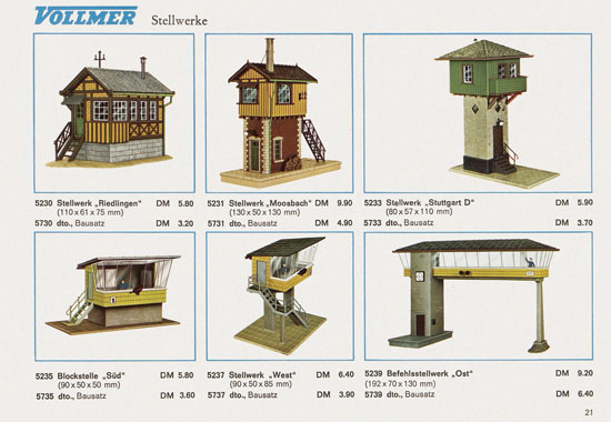 Seite 21 Vollmer Katalog 1966-1967