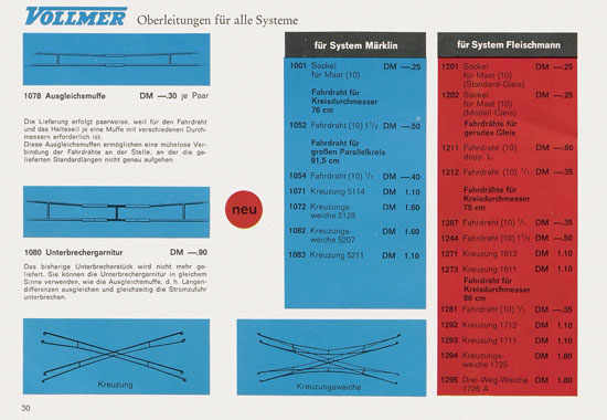 Seite 30 Vollmer Katalog 1966-1967